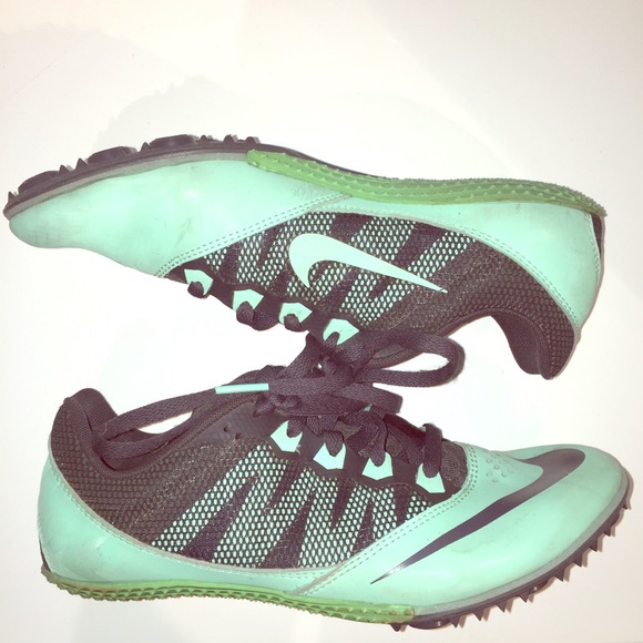 green track shoes